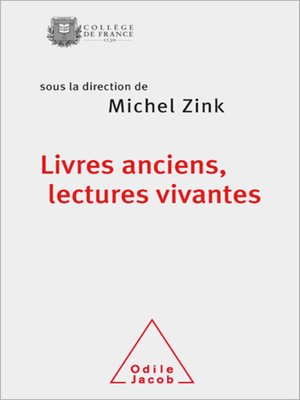 cover image of Livres anciens, lectures vivantes